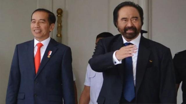 Pertemuan Jokowi dengan Surya Paloh Pasca Pemilu 2024